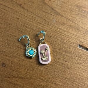 2 Gorjana Charms New Birthstone and Power Gemstone Compassion Parker Charm